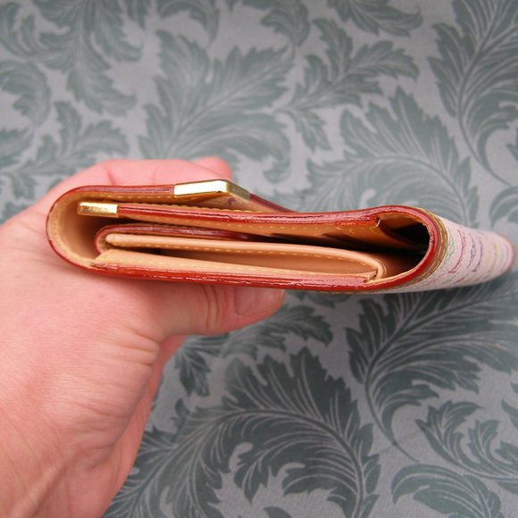 RARE Louis Vuitton x Murakami International Wallet EUC - Picture 6 of 16